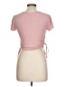 Wild Fable Pink Short Sleeve Top Size L - photo 2