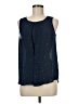 Juicy Couture 100% Polyester Blue Sleeveless Blouse Size M - photo 1