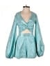 Ramy Brook 100% Polyester Teal Blue Romper Size S - photo 1