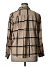 Adrienne Vittadini Plaid Tan Long Sleeve Blouse Size XL - photo 2
