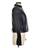 Diane von Furstenberg 100% Leather Black Jacket Size 6 - photo 4
