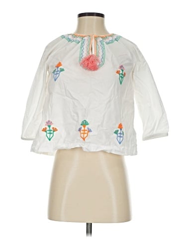 J.Crew 3/4 Sleeve Blouse (view 1)