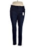 Vero Moda Solid Blue Jeans Size EU 50 / US 18-20 - photo 1