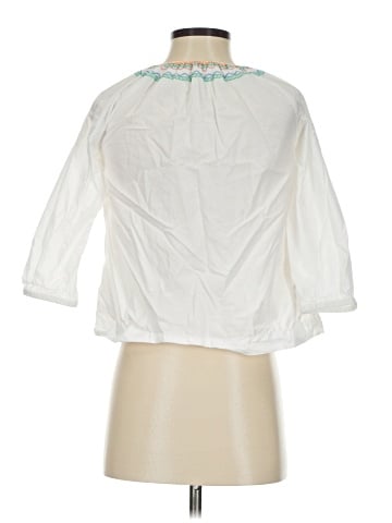 J.Crew 3/4 Sleeve Blouse (view 2)
