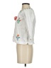J.Crew 100% Cotton White 3/4 Sleeve Blouse Size S (estimated) - photo 5