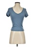 Shein Blue Short Sleeve T-Shirt Size 2 - photo 1