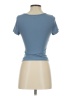 Shein Blue Short Sleeve T-Shirt Size 2 - photo 2
