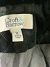 Croft & Barrow 100% Polyester Black Vest Size XL - photo 6