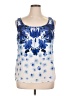 NY&C 100% Polyester Blue Tank Top Size XL - photo 1