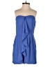 Express 100% Polyester Solid Blue Romper Size 4 - photo 1