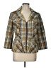 Donna Degnan Plaid Gold Jacket Size 10 - photo 1