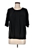 Banana Republic Black Short Sleeve Blouse Size M - photo 1