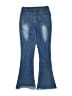 Shein Hearts Blue Jeans Size 12 - photo 2