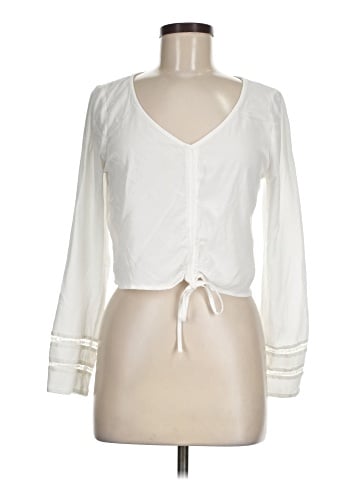 Hollister Long Sleeve Blouse (view 1)