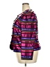 Maggy London 100% Polyester Stripes Purple Jacket Size 20 - photo 5