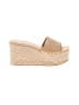 Veronica Beard Gold Tan Wedges Size 7 1/2 - photo 1