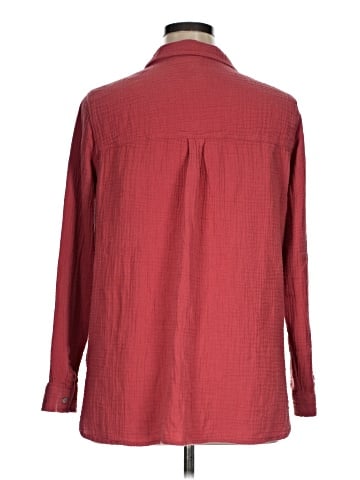 Jessica Simpson Long Sleeve Button-Down Shirt (view 2)