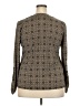NY Collection Brown Long Sleeve Blouse Size XXL - photo 2