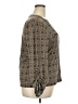 NY Collection Brown Long Sleeve Blouse Size XXL - photo 4