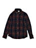 Crewcuts Outlet Plaid Blue Long Sleeve Button-Down Shirt Size 12 - photo 1