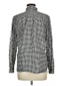 J.Crew Houndstooth Silver Long Sleeve Blouse Size 8 - photo 2