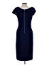 Vera Wang Solid Blue Cocktail Dress Size 10 - photo 2