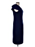 Vera Wang Solid Blue Cocktail Dress Size 10 - photo 4