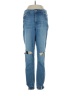 Old Navy Stripes Blue Jeans Size 0 - photo 1
