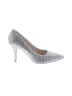 Kelly & Katie Silver Gray Heels Size 8 - photo 1