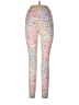 Fabletics Print Pink Active Pants Size L (estimated) - photo 1