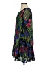 Plastic Island Floral Black Cocktail Dress Size S - photo 5