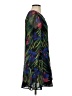 Plastic Island Floral Black Cocktail Dress Size S - photo 4