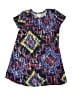 Lularoe Print Blue Dress Size 10 - photo 1