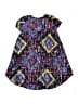 Lularoe Print Blue Dress Size 10 - photo 2