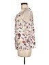 Collective Concepts 100% Polyester Floral Ivory Sleeveless Blouse Size M - photo 5