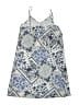 Shein 100% Polyester Print Blue Dress Size 10Y - photo 2