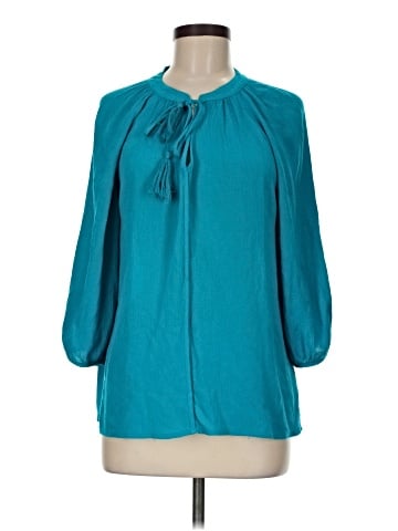 Lemon Tart 3/4 Sleeve Blouse (view 1)