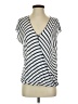 Rag & Bone/JEAN Stripes Ivory Short Sleeve Blouse Size S (petite) - photo 1