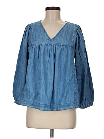 Madewell 3/4 Sleeve Blouse (view 1)