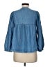 Madewell Blue 3/4 Sleeve Blouse Size M - photo 2