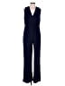 BCBGeneration Solid Blue Jumpsuit Size L - photo 1