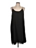Alya 100% Polyester Solid Black Casual Dress Size L - photo 1