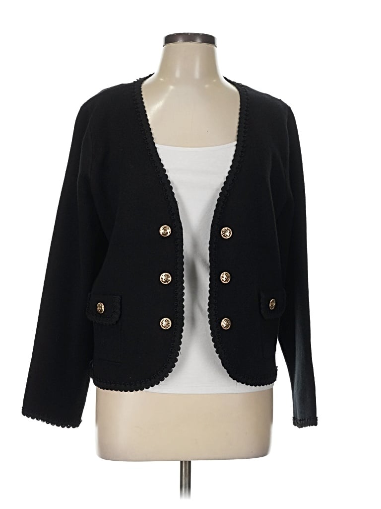 Pre-owned Sioni Cardigan Sweater In Black