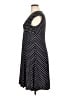 Chaps Polka Dots Black Casual Dress Size XL (petite) - photo 5