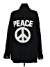 Davi & Dani 100% Cotton Black Jacket Size M - photo 2