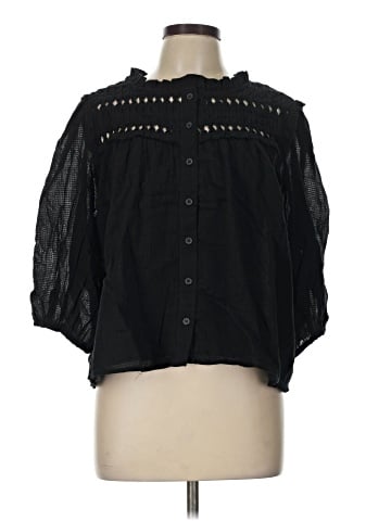 Calypso St. Barth 3/4 Sleeve Blouse (view 1)