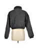Elodie 100% Cotton Solid Gray Jacket Size M - photo 2