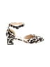 CAbi Animal Print Ivory Heels Size 6 - photo 1