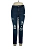 Old Navy Graphic Blue Jeans Size 14 - photo 1