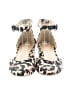 CAbi Animal Print Ivory Heels Size 6 - photo 2